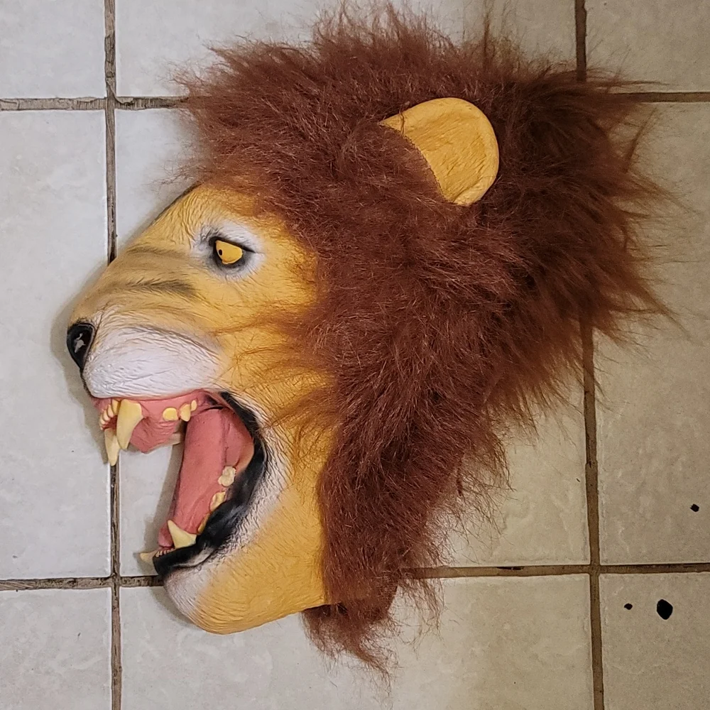 Savage Lion Halloween Mask scary adult unisex